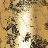 Nero - Foglia color oro craquelé